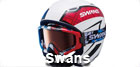 SWANS ski goggles, helmets